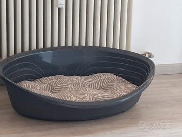 cesta con cuscino per cani medio grandi