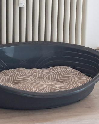 cesta con cuscino per cani medio grandi