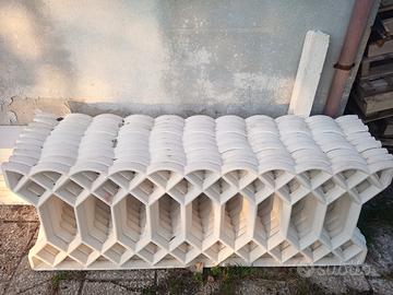 Recinzione in cemento vibrato