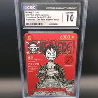 ST21-014 MONKEY D. LUFFY One Piece Magazine CGC 10