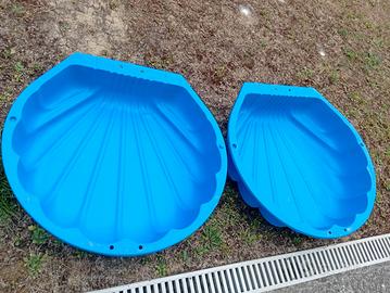 Sabbiera piscina x bambini richiudibile