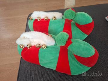 Pantofole natalizie Alcott da elfo – taglia 44/45