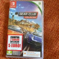 Gioco nintendo switch Gear club