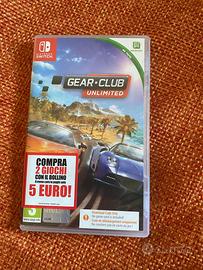 Gioco nintendo switch Gear club