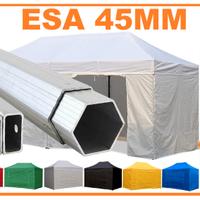 Gazebo pieghevole 3x4,5 ALU45mm leggero 6 colori