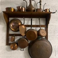 Pentole rama e accassori in rame