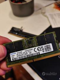 Samsung DDR5 5600 SODIMM 1x 16GB RAM