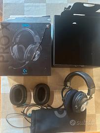Logitech G PRO X Cuffie Gaming