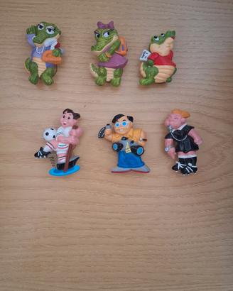 Lotto 6 sorpresine Kinder ventosa taka taka anni90
