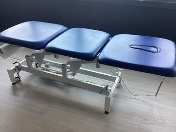 Lettino elettrico a 3 sezioni