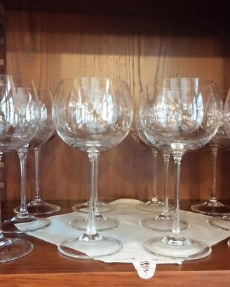 stock di bicchieri riedel