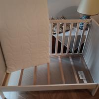 Culla Sundvik Ikea + materasso Prenatal