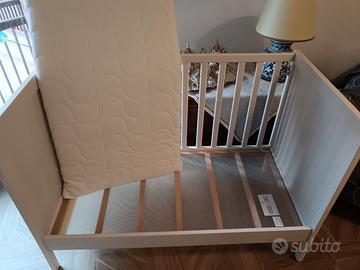 Culla Sundvik Ikea + materasso Prenatal