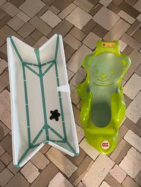 Vaschetta Bagnetto Neonato Pieghevole