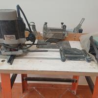 Radiale con accessori, fresatrice con accessori