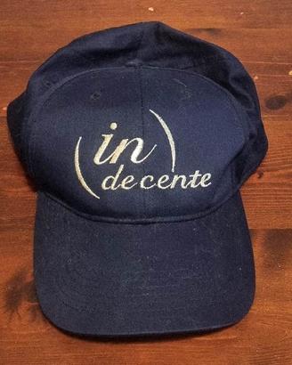 Cappellino  (IN)Decente by Alberto Tomba, blu
