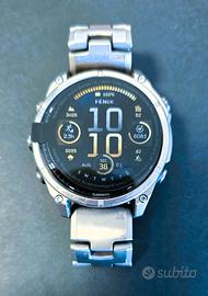 Garmin Fenix 8 47mm Amoled Sapphire Titanium