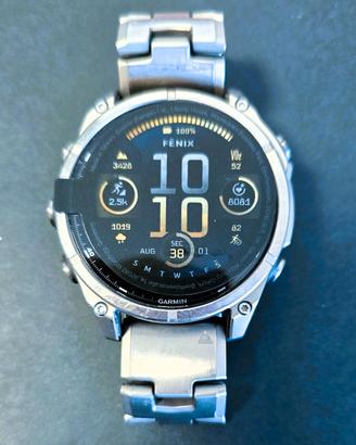 Garmin Fenix 8 47mm Amoled Sapphire Titanium