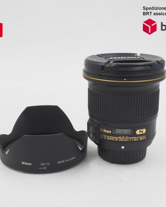 Nikon AF-S 20 F1.8 G ED (Nikon)