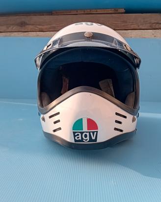 casco agv enduro fiberglass vintag