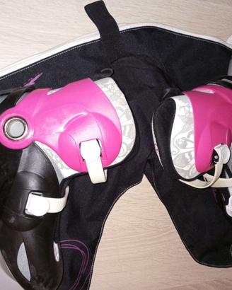 Pattini in linea e accessori bambina