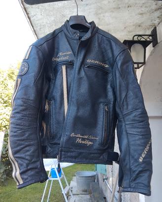 Giacca in pelle da Moto Bering taglia L
