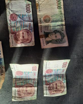 banconote della lira