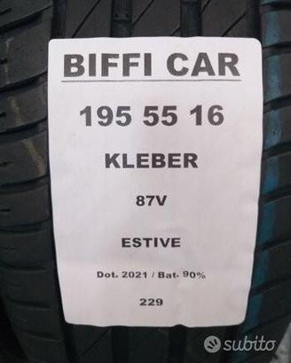2 gomme 195 55 16 kleber a229