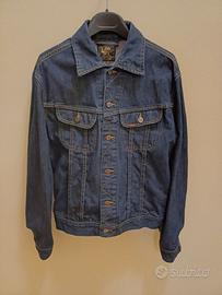 GIACCA BLU JEANS LEE DA UOMO TAGLIA M USATA POCO