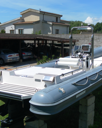 Gommone Novamarine HD Seven entrofuoribordo