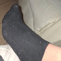 calzette indossate da una donna