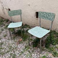 Sedie vintage scuola