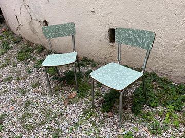 Sedie vintage scuola