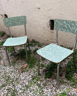 Sedie vintage scuola