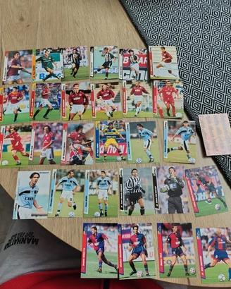 Lotto 28 card Pianeta Calcio 1999