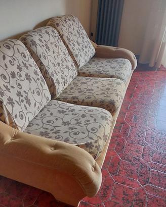 Set divano 3 posti + 2 poltrone 