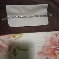 Bracciale in Acciaio Stile Greca- Bicolore 
