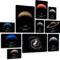 QUADRI MULTI PANNELLO PIANETI