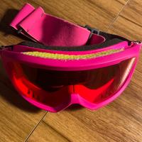 Maschera sci taglia bambino NEON