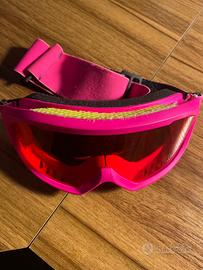 Maschera sci taglia bambino NEON