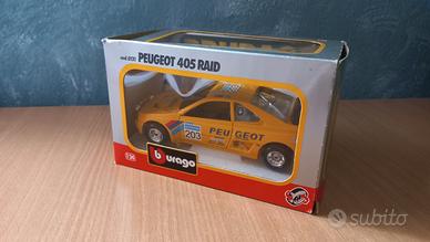Peugeot 405 Bburago 1:24 scatola originale vintage