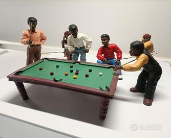 Giocatori bigliardo 