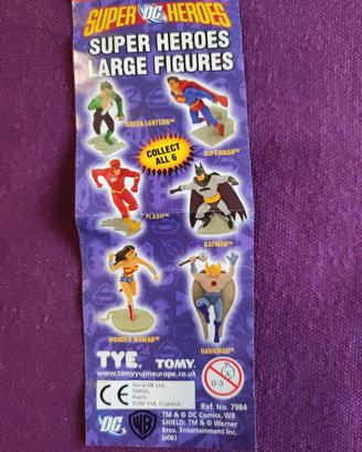 Super DC Heroes Large Figures Tomy Completa 