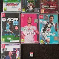 Giochi Nintendo Switch (Fifa, Luigi, Tsubasa, ecc)
