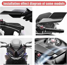 specchietti moto stealth