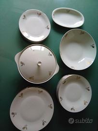 Porcellana fine da tavola BAVARIA vintage anni '50