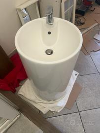 Lavabo freestanding SIMAS in ceramica – 46 cm