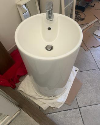 Lavabo freestanding SIMAS in ceramica – 46 cm