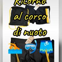 Costume ragazzo 🏊tre pezzi
