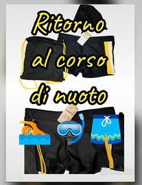 Costume ragazzo 🏊tre pezzi